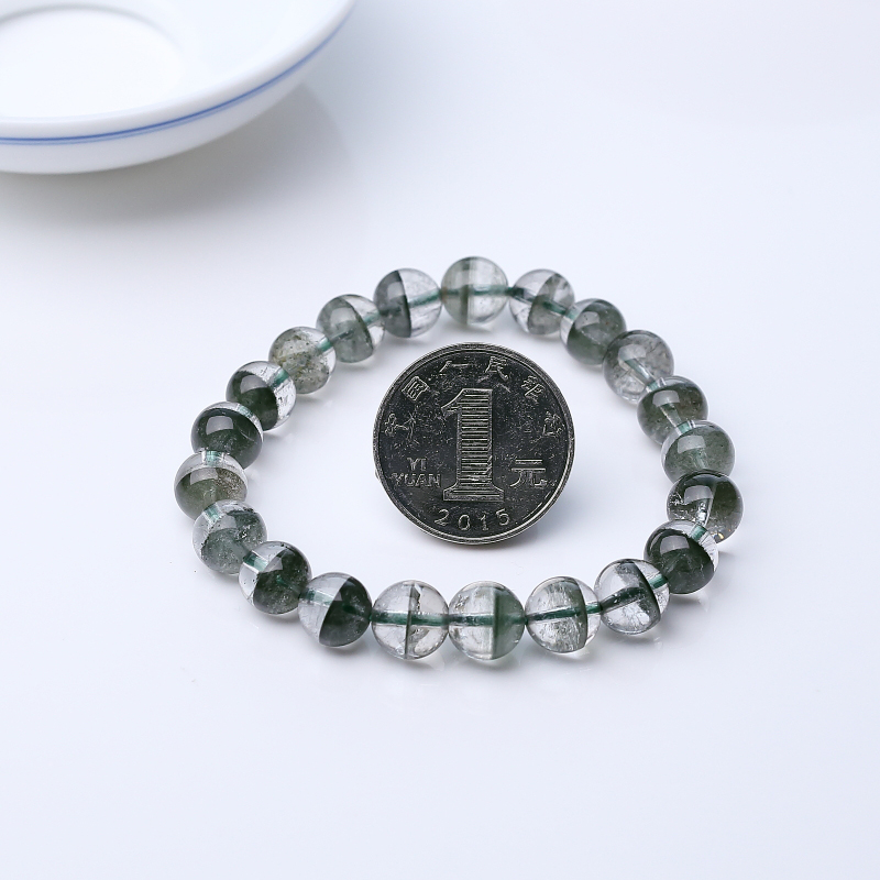 赞比亚绿幽灵手串-红掌柜