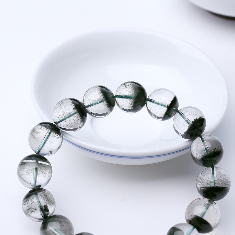 绿幽灵单圈手串-红掌柜