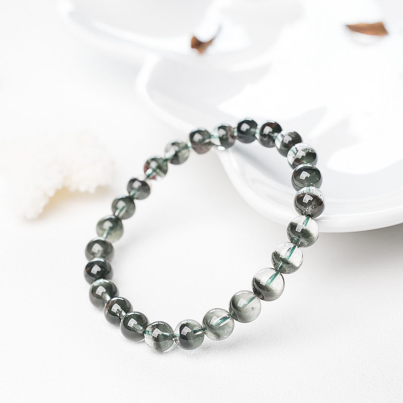 绿幽灵单圈手串-红掌柜