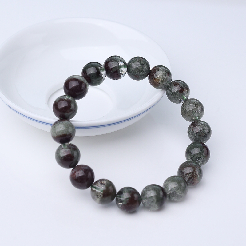 巴西绿幽灵单圈手串-红掌柜