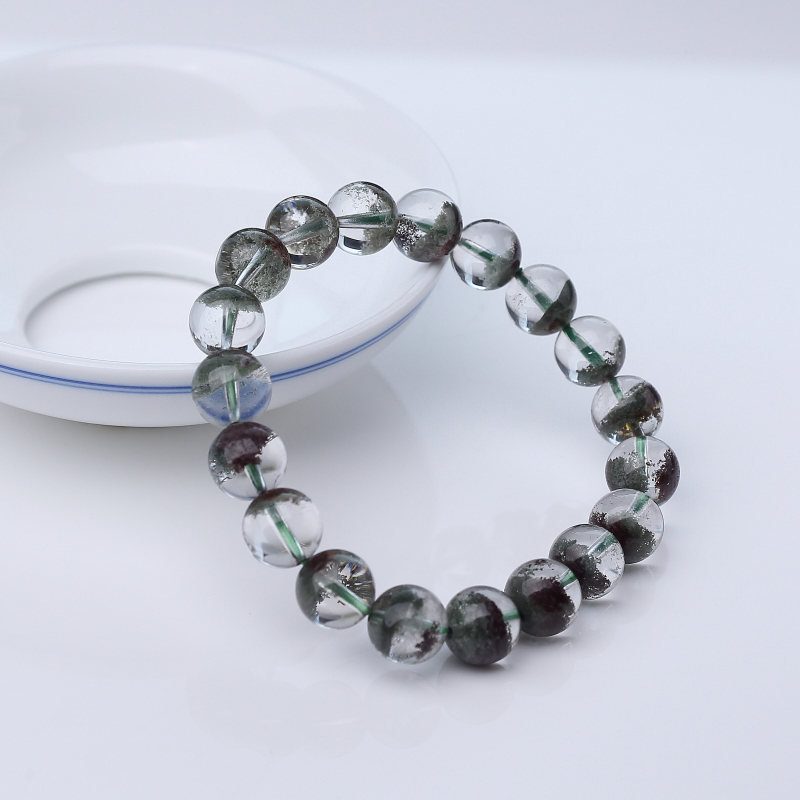 巴西绿幽灵单圈手串-红掌柜