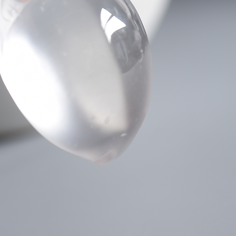 冰种透明水沫玉吊坠-红掌柜