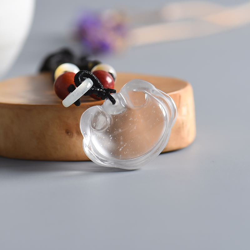 冰种水沫玉吊坠-红掌柜