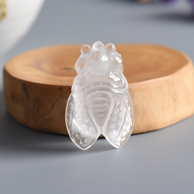 冰种透明水沫玉一鸣惊人吊坠-红掌柜