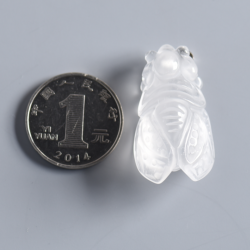 缅甸水沫玉一鸣惊人吊坠-红掌柜