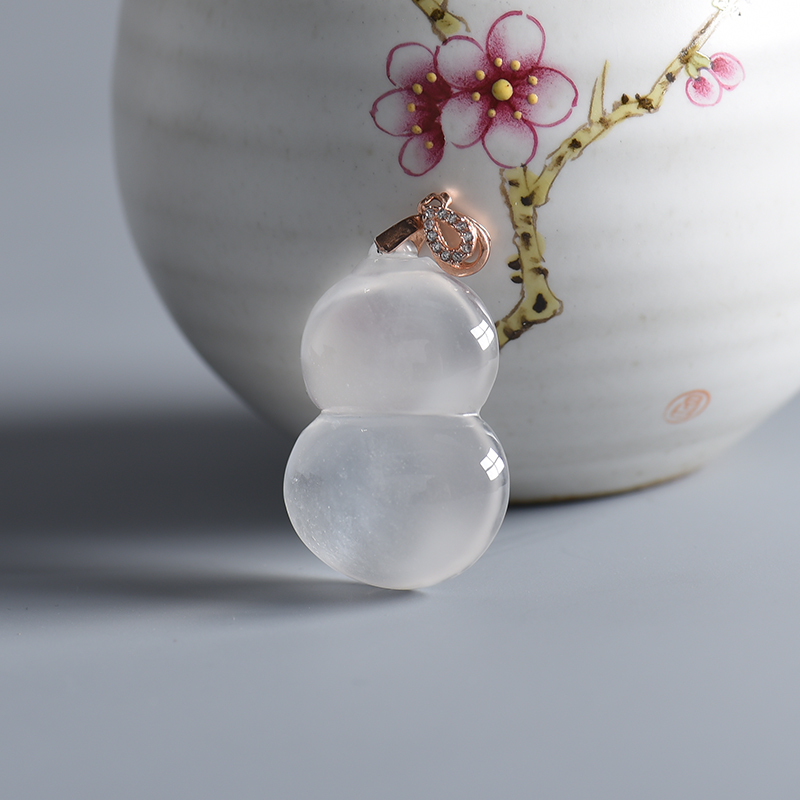 水沫玉葫芦吊坠-红掌柜