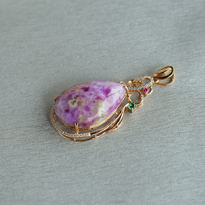 舒俱来吊坠-红掌柜