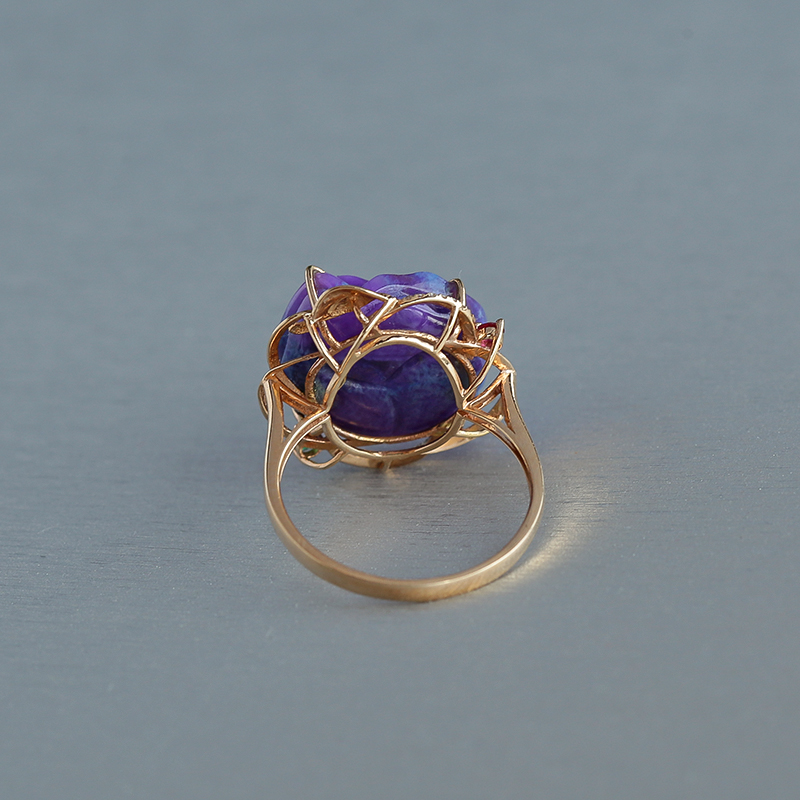 18K金镶钻舒俱来戒指-红掌柜