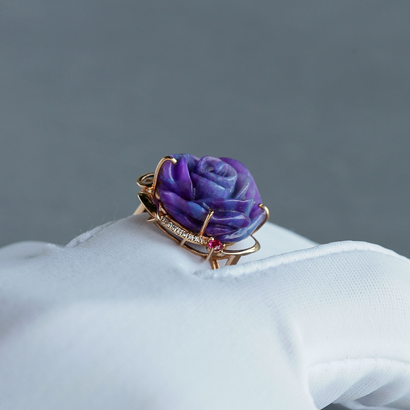 舒俱来玫瑰花-红掌柜珠