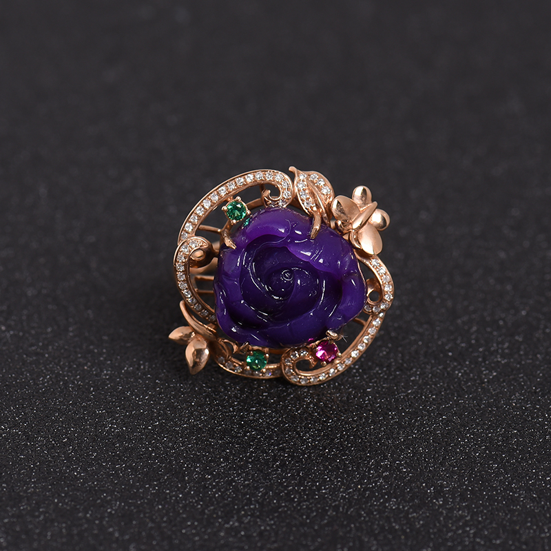 天然舒俱来戒指-红掌柜