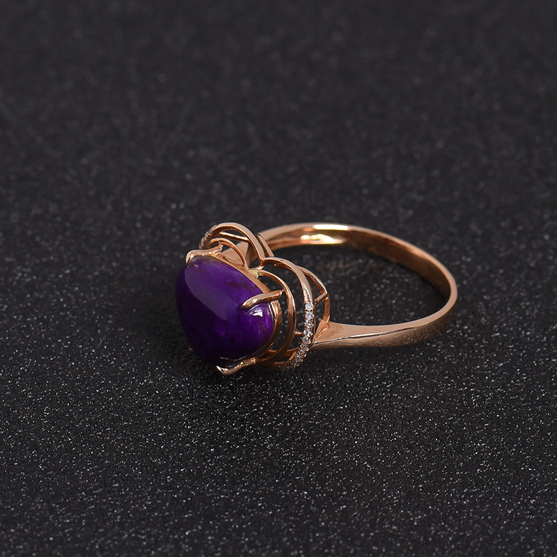 美国天然舒俱来戒指-红掌柜