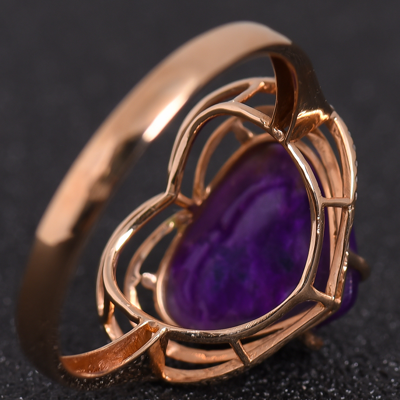 18K金镶钻美国舒俱来戒指-红掌柜