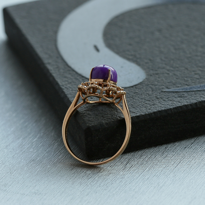 美国天然舒俱来戒指-红掌柜