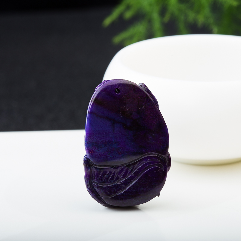 天然美国舒俱来吊坠-红掌柜