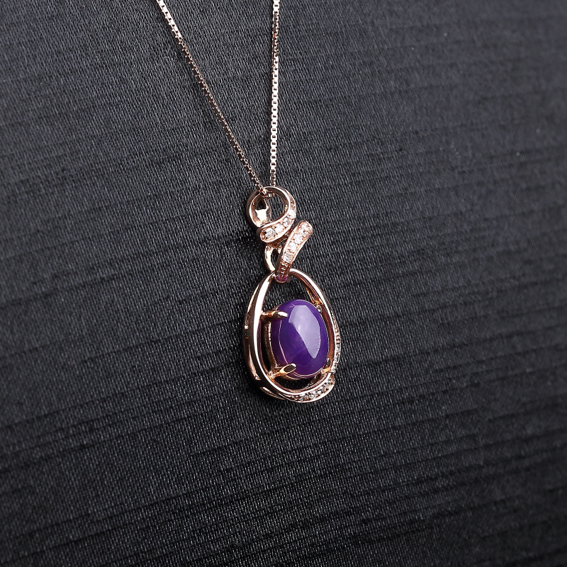 南非天然舒俱来吊坠-红掌柜