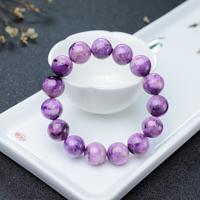 南非天然舒俱来单圈手串-红掌柜