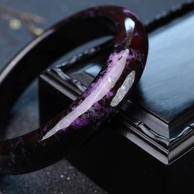 南非天然舒俱来平安镯-红掌柜