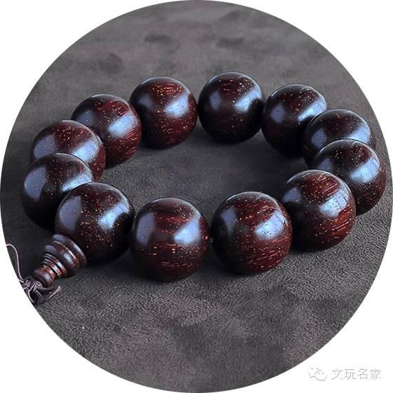 小叶紫檀手串-红掌柜