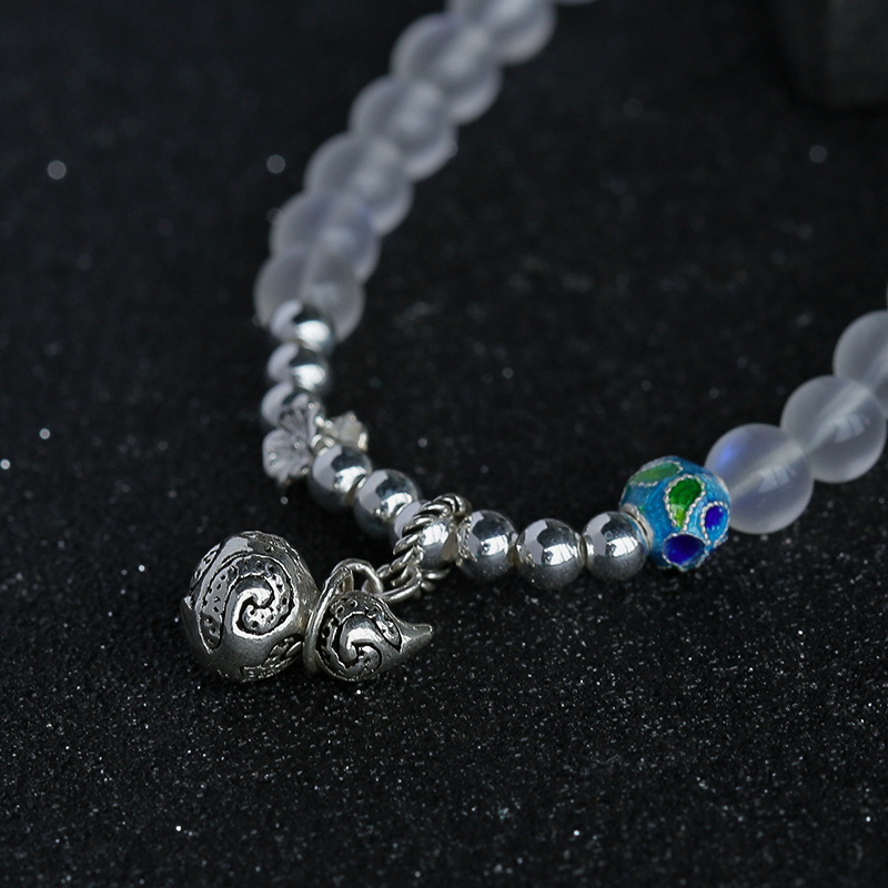 斯里兰卡月光石手链-红掌柜