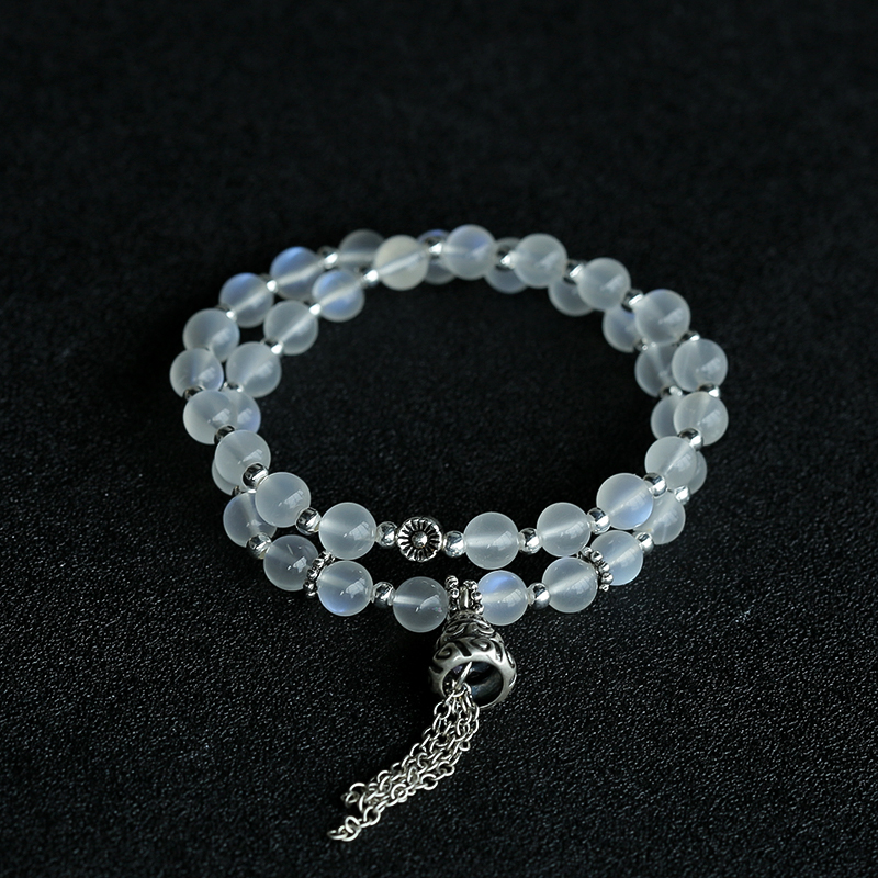 6mm月光石长串-红掌柜