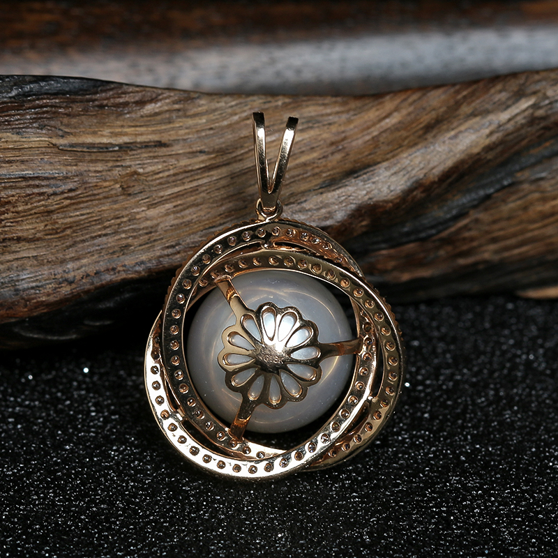 金镶钻珍珠-红掌柜