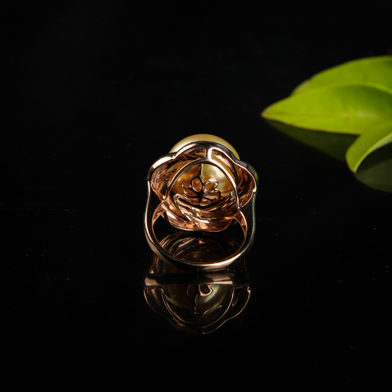 珍珠戒指-红掌柜