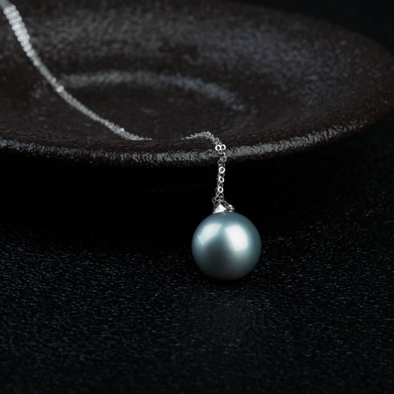 11.4mm18K珍珠项链-红掌柜