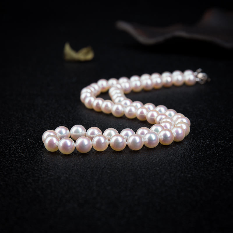 天然珍珠项链-红掌柜