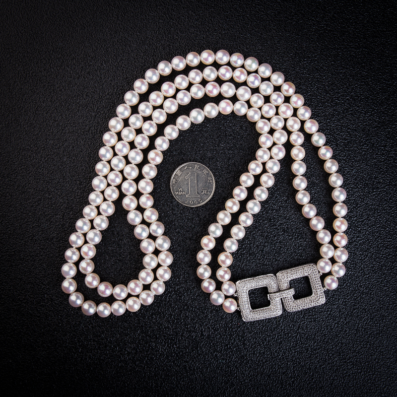 海水珍珠长链-红掌柜