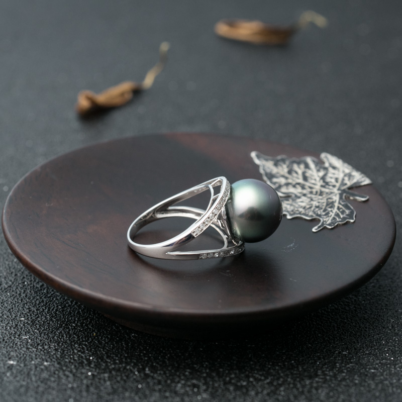 黑珍珠戒指-红掌柜