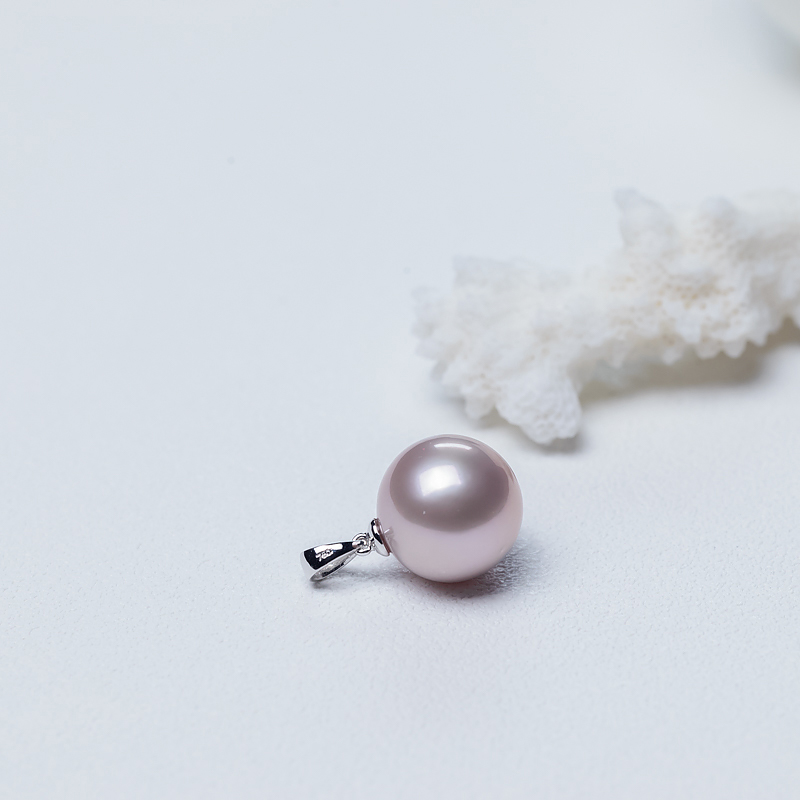 18K淡水珍珠吊坠-红掌柜