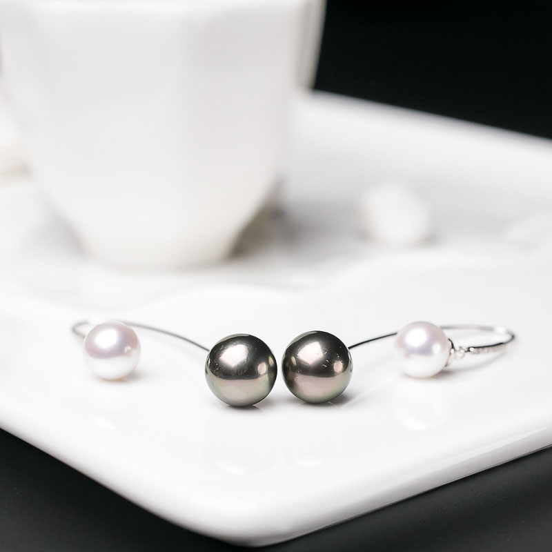 海水珍珠耳坠-红掌柜