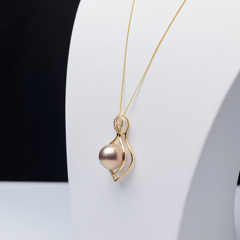 淡水紫色珍珠吊坠-红掌柜