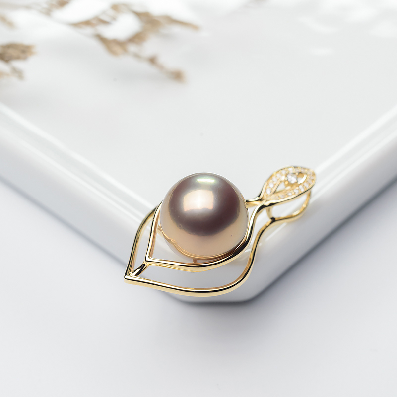 淡水珍珠吊坠-红掌柜