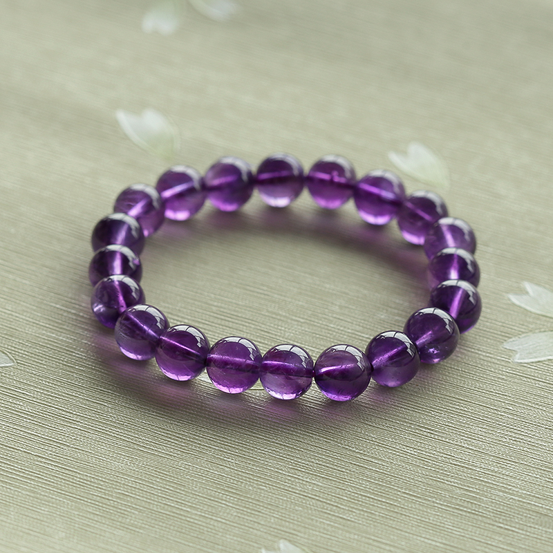 巴西天然紫水晶单圈-红掌柜