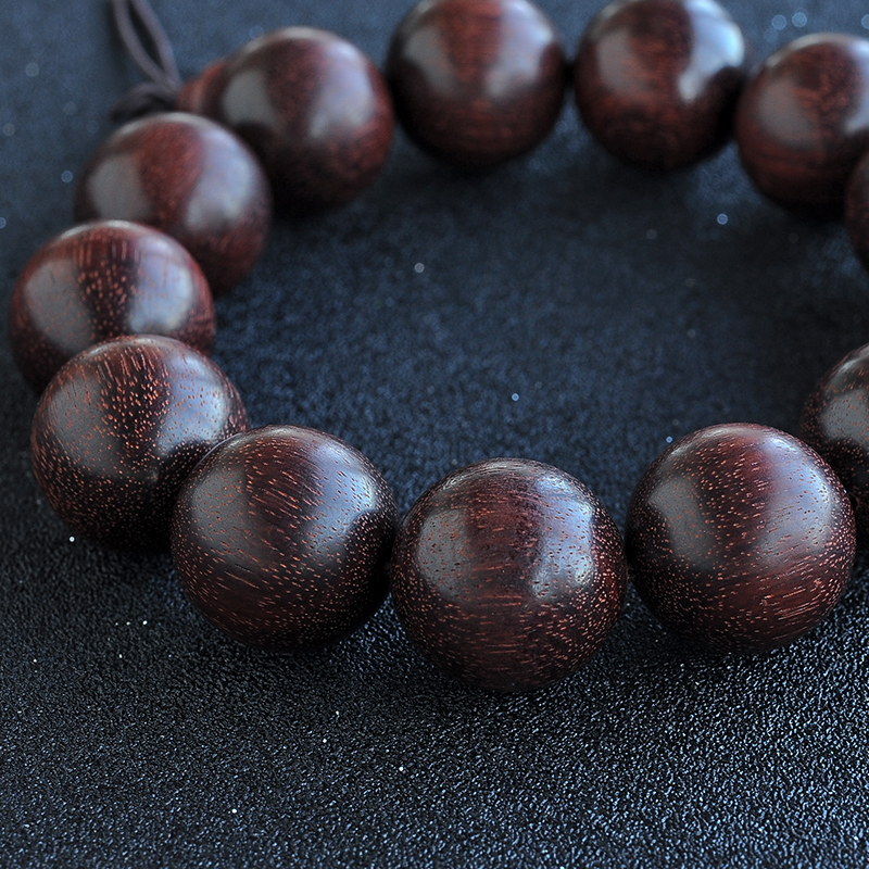 血檀手串-红掌柜