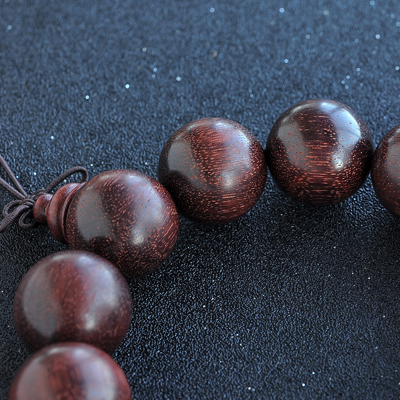 单圈紫檀手串-红掌柜