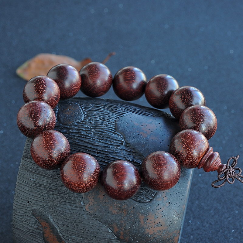 单圈紫檀念珠-红掌柜