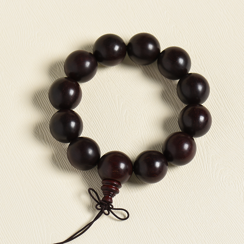 老料小叶紫檀手串-红掌柜