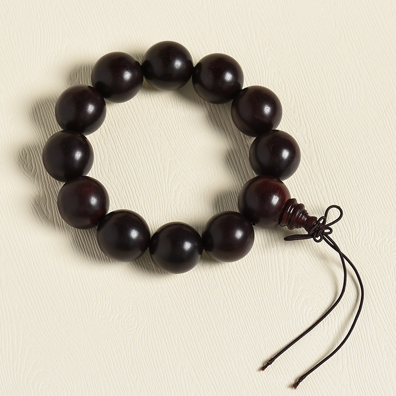 老料小叶紫檀手串-红掌柜