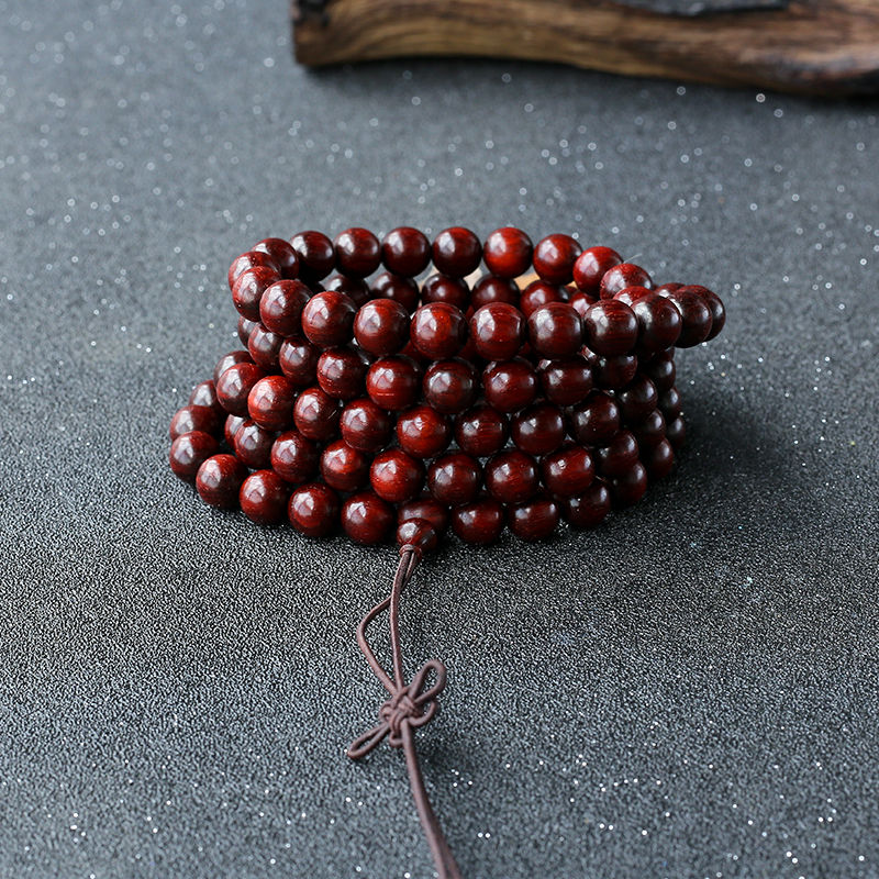 108小叶紫檀手串-红掌柜