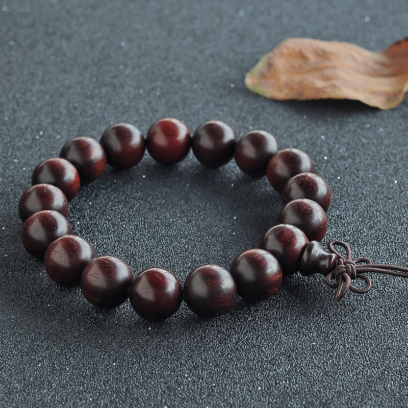 老料小叶紫檀手串-红掌柜