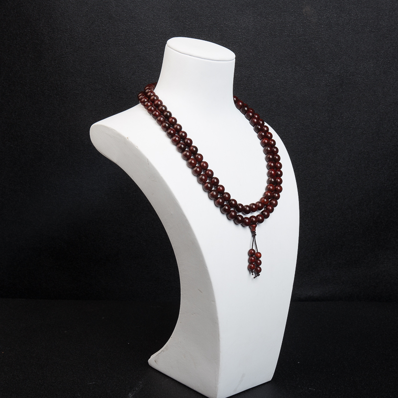 印度天然小叶紫檀108佛珠-红掌柜