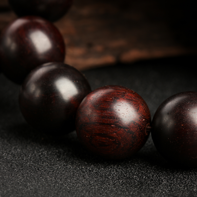 小叶紫檀手串-红掌柜