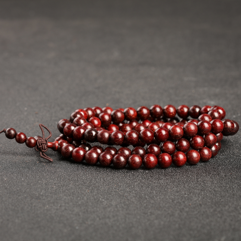 带星小叶紫檀多圈手串-红掌柜