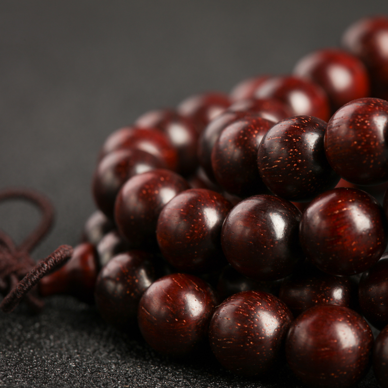 小叶紫檀手串-红掌柜