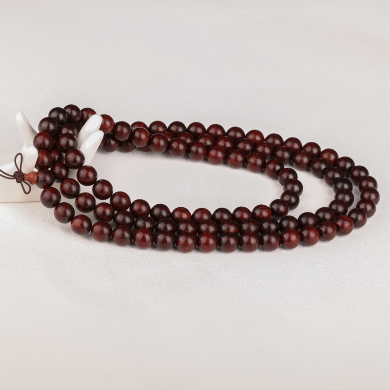 印度带星小叶紫檀多圈手串-红掌柜