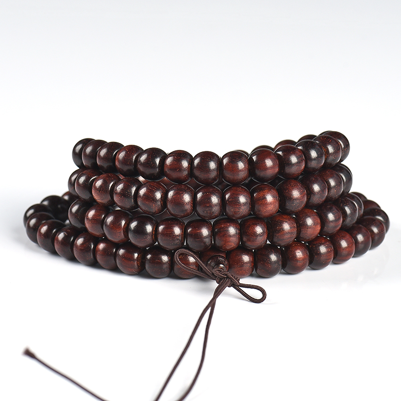 带星小叶紫檀108佛珠-红掌柜