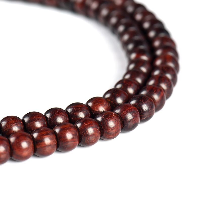 天然小叶紫檀108佛珠-红掌柜