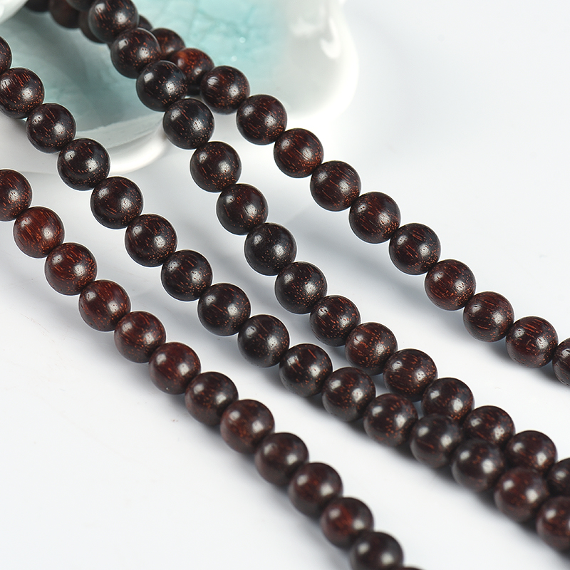 8.2mm印度小叶紫檀108佛珠-红掌柜